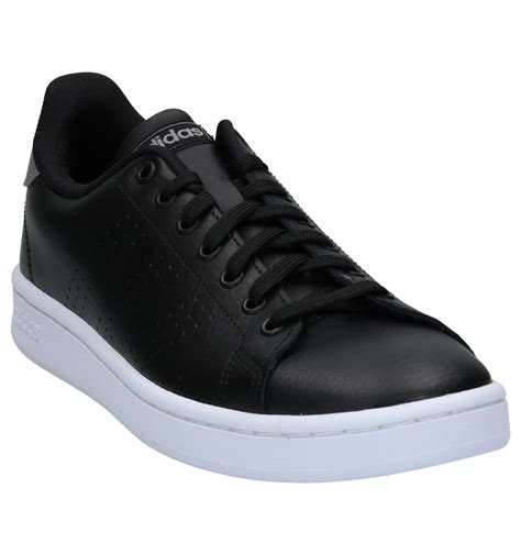 adidas advantage hoog sneakers zwart|Zwarte Adidas Advantage .